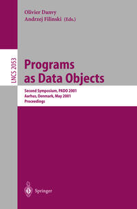 Vorderes Coverbild Programs as Data Objects