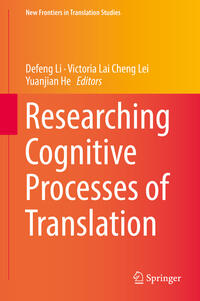 Vorderes Coverbild Researching Cognitive Processes of Translation