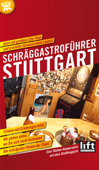Vorderes Coverbild Schräggastroführer Stuttgart
