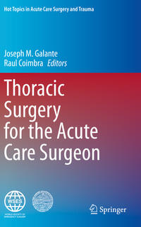 Vorderes Coverbild Thoracic Surgery for the Acute Care Surgeon