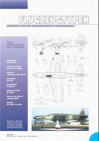 Vorderes Coverbild Flugzeugtypen. Dokumente zum Bau vorbildgetreuer Flugzeugmodelle