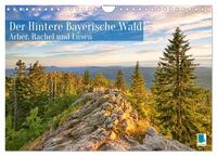 Vorderes Coverbild Arber, Rachel und Lusen: Der Hintere Bayerische Wald (Wandkalender 2025 DIN A4 quer), CALVENDO Monatskalender
