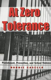 Vorderes Coverbild At Zero Tolerance