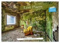 Vorderes Coverbild Lost Places - verlassen und vergessen (Wandkalender 2025 DIN A2 quer), CALVENDO Monatskalender