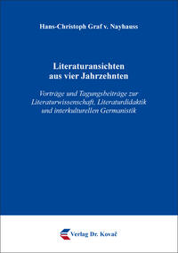 Vorderes Coverbild Literaturansichten aus vier Jahrzehnten