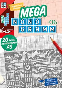Vorderes Coverbild Mega-Nonogramm 06