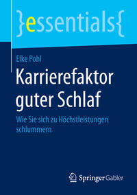 Vorderes Coverbild Karrierefaktor guter Schlaf
