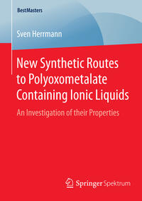 Vorderes Coverbild New Synthetic Routes to Polyoxometalate Containing Ionic Liquids