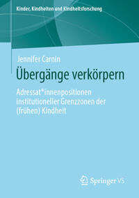 Vorderes Coverbild Übergänge verkörpern
