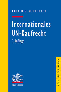 Vorderes Coverbild Internationales UN-Kaufrecht