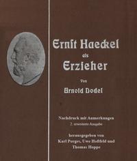 Vorderes Coverbild Ernst Haeckel als Erzieher