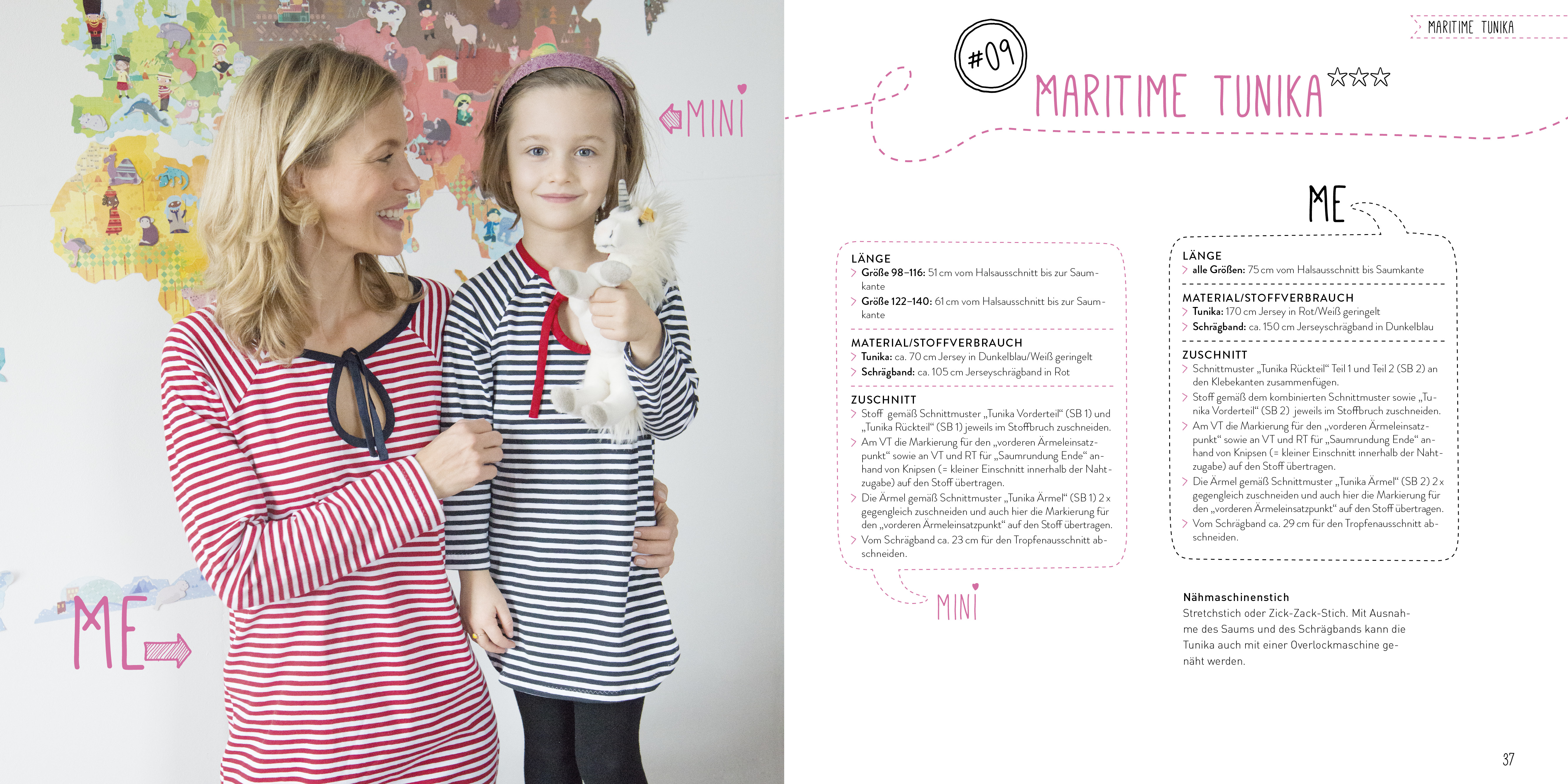 Beispielinhalt (Bild) Mini-Me Nähen
