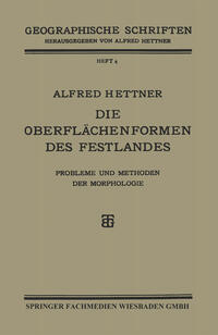 Vorderes Coverbild Die Oberflächenformen des Festlandes