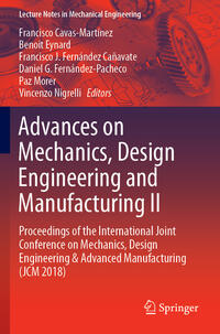 Vorderes Coverbild Advances on Mechanics, Design Engineering and Manufacturing II