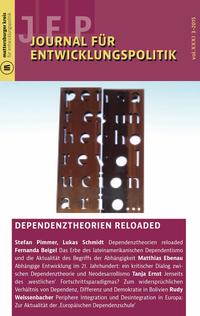 Vorderes Coverbild Journal für Entwicklungspolitik 3/2015