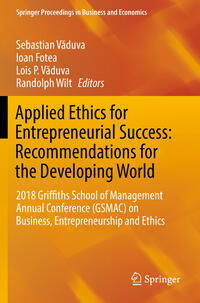 Vorderes Coverbild Applied Ethics for Entrepreneurial Success: Recommendations for the Developing World