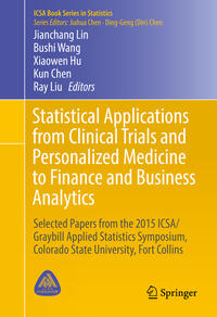 Vorderes Coverbild Statistical Applications from Clinical Trials and Personalized Medicine to Finance and Business Analytics