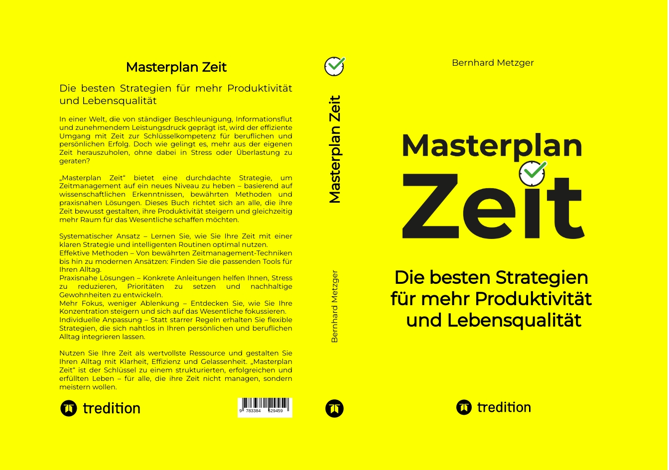 Gesamtes Coverbild Masterplan Zeit