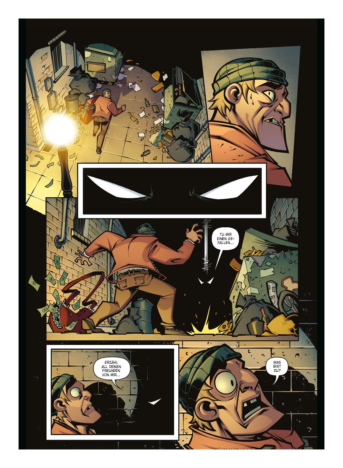 Beispielinhalt (Bild) Batman Adventures/Teenage Mutant Ninja Turtles