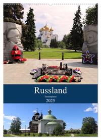 Vorderes Coverbild Russland - Terminplaner (Wandkalender 2025 DIN A2 hoch), CALVENDO Monatskalender