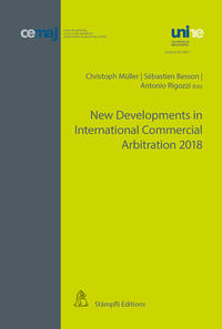 Vorderes Coverbild New Developments in International Commercial Arbitration 2018