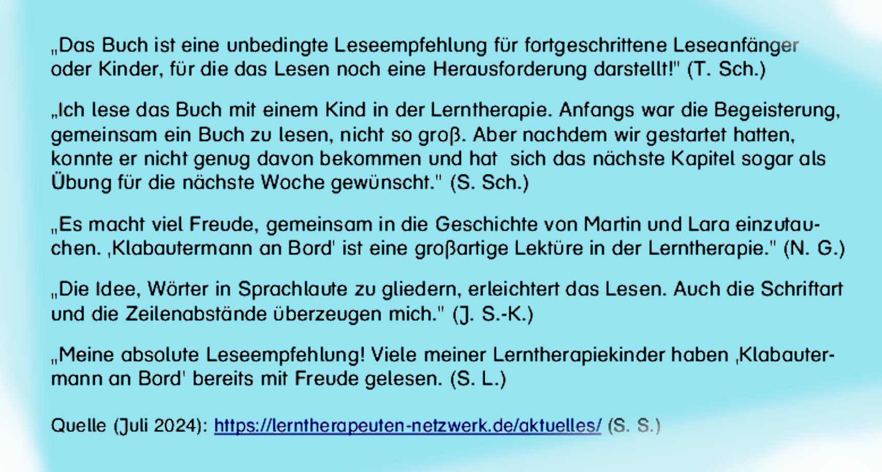 Werbematerial (Bild) Klabautermann an Bord