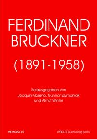 Vorderes Coverbild Ferdinand Bruckner (1891-1958)