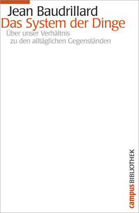 Vorderes Coverbild Das System der Dinge