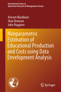 Vorderes Coverbild Nonparametric Estimation of Educational Production and Costs using Data Envelopment Analysis