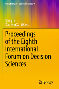 Vorderes Coverbild Proceedings of the Eighth International Forum on Decision Sciences