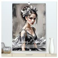 Vorderes Coverbild Dancing Elegance (High Quality Premium Wall Calendar 2026 DIN A2 portrait),CALVENDO 12 Month Wall Calendar