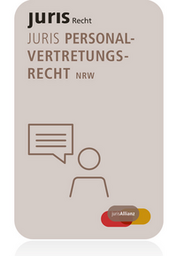 Vorderes Coverbild juris Personalvertretungsrecht Nordrhein-Westfalen - Jahresabonnement