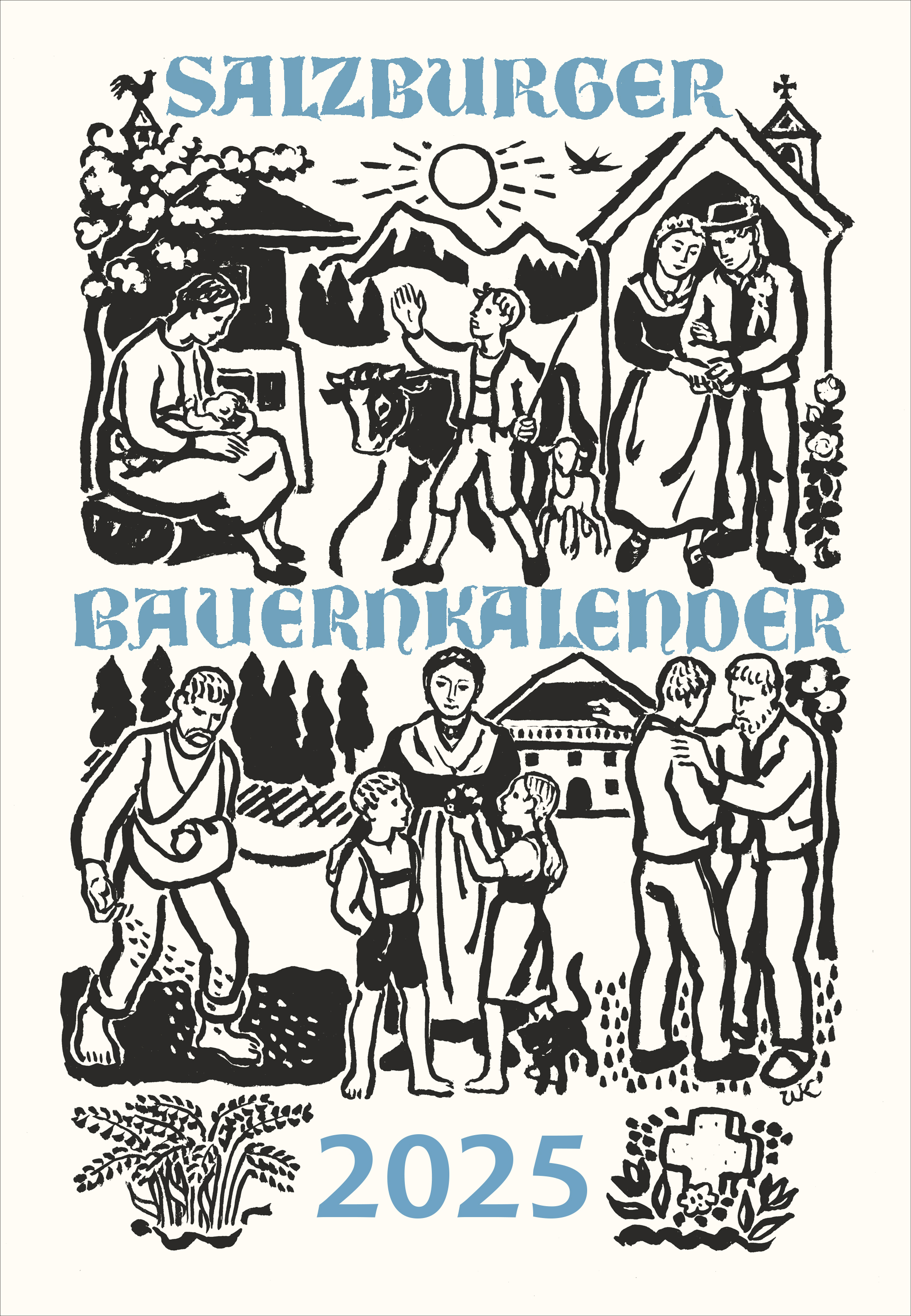 Rückseitencover Salzburger Bauernkalender 2025
