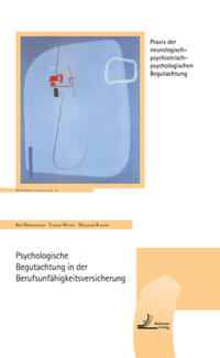 Vorderes Coverbild Psychologische Begutachtung in der Berufsunfähigkeitsversicherung
