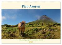 Vorderes Coverbild Pico Azoren - Vulkanisch geprägte Trauminsel im Atlantik (Wandkalender 2025 DIN A2 quer), CALVENDO Monatskalender