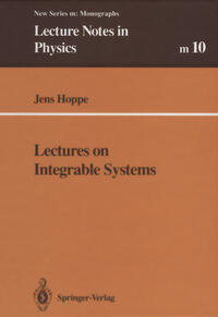 Vorderes Coverbild Lectures on Integrable Systems