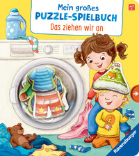 Vorderes Coverbild Mein großes Puzzle-Spielbuch - Das ziehen wir an