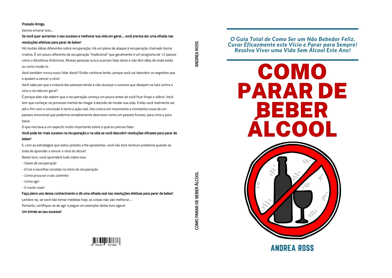 Gesamtes Coverbild Como Parar de Beber Álcool