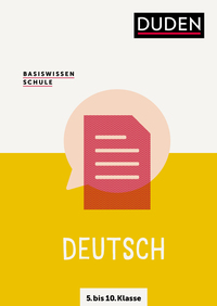 Vorderes Coverbild Basiswissen Schule – Deutsch 5. bis 10. Klasse