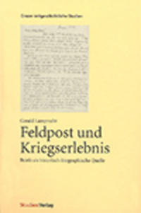Vorderes Coverbild Feldpost und Kriegserlebnis