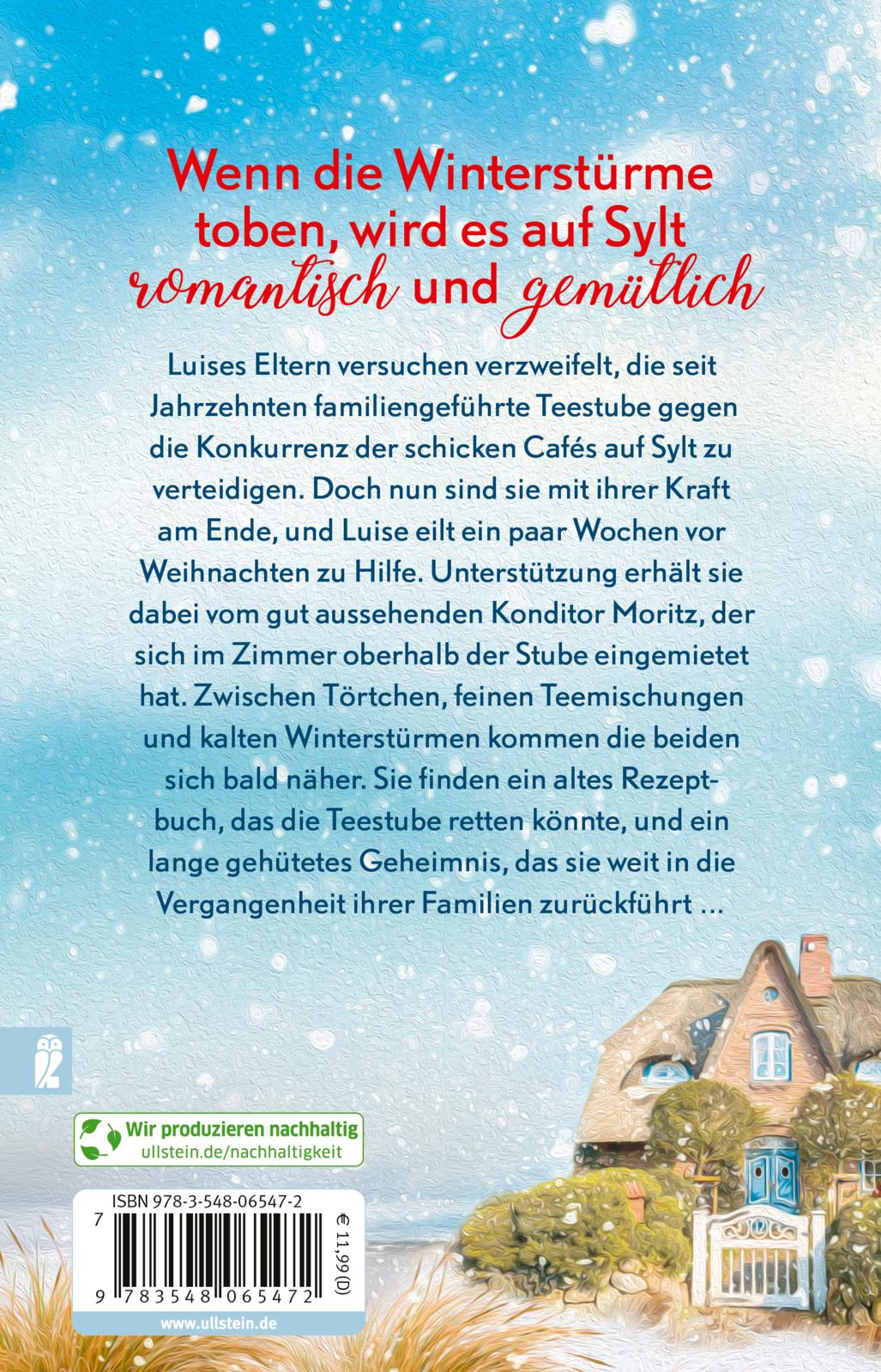 Rückseitencover Winterzauber in der kleinen Teestube am Meer