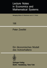 Vorderes Coverbild Ein ökonomisches Modell des Arztverhaltens