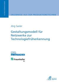 Vorderes Coverbild Gestaltungsmodell für Netzwerke zur Technologiefrüherkennung