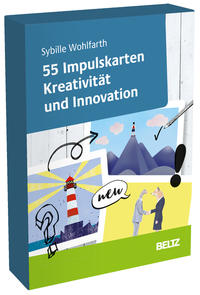Vorderes Coverbild 55 Impulskarten Kreativität und Innovation