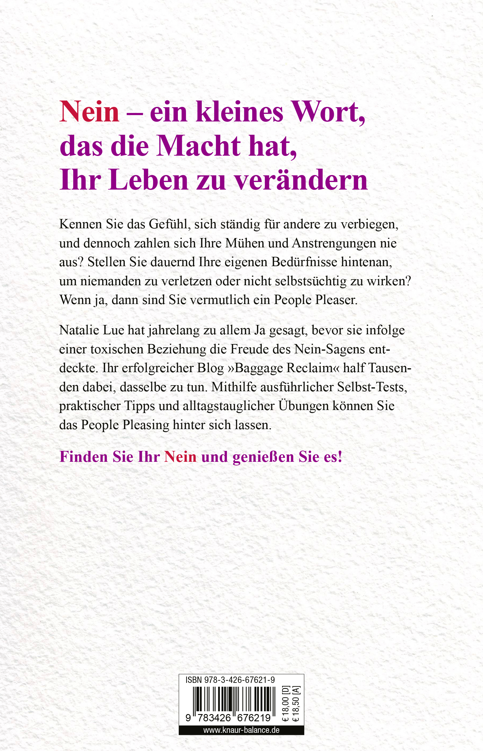 Rückseitencover Du musst nicht allen gefallen
