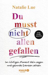 Vorderes Coverbild Du musst nicht allen gefallen