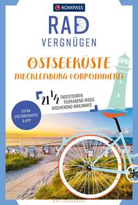 Vorderes Coverbild KOMPASS Radvergnügen Ostseeküste Mecklenburg-Vorpommern