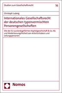 Vorderes Coverbild Internationales Gesellschaftsrecht der deutschen typenvermischten Personengesellschaften