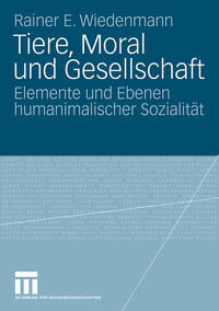 Vorderes Coverbild Tiere, Moral und Gesellschaft