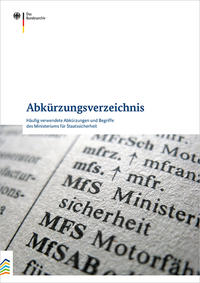 Vorderes Coverbild Abkürzungsverzeichnis
